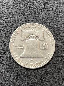 lot 46 image: 1954-S Franklin Half Dollar
