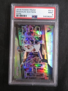 2018 PANINI PRIZM DESHAUN WATSON FOOTBALL CARD