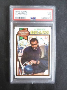 1979 TOPPS  ALAN PAGE FOOTBALL CARD