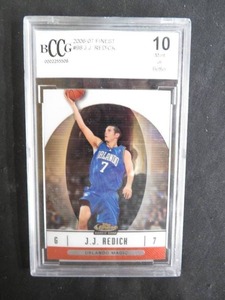 2006-2007 FINEST  J.J. REDICK BASKETBALL CARD