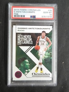 2019 PANINI CHRONICLES  G. ANTETOUNMPO BASKETBALL CARD