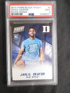 2015 PANINI BLACK FRIDAY  JAHLIL OKAFOR  RATED ROOKIE BASKETBALL CARD