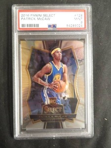 2016 PANINI SELECT  PATRICK MCCAW BASKETBALL CARD