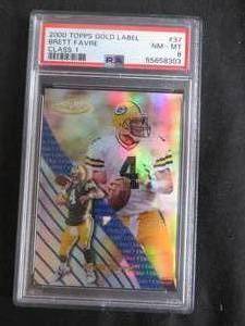 CLASS 1, 2000 TOPPS GOLD LABEL  BRETT FARVE