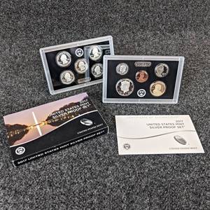 2017 Unites States Mint Silver Proof Coin Set