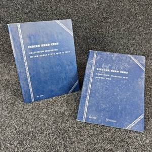 Coin Collector Books - Indian Head Cents and Lincoln Cents