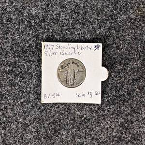 1927 Standing Liberty Quarter (90% Silver)