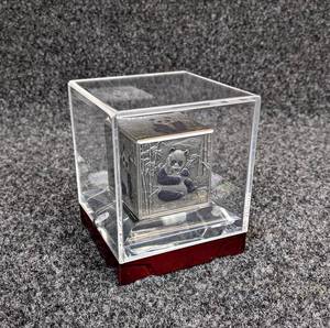 2019 1000g Chinese Panda Cube .999 Fine Silver - Only 888 Minted