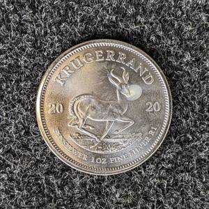 2020 1oz Fine Silver South African Krugerrand