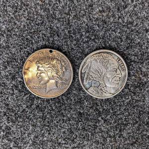 (2) 1oz .999 Fine Silver Rounds