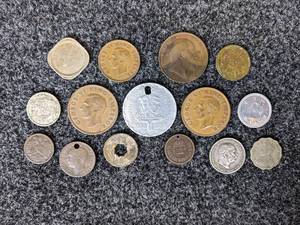 Lot of Foreign Coins and Tokens - Ranges from 1894 to 1945