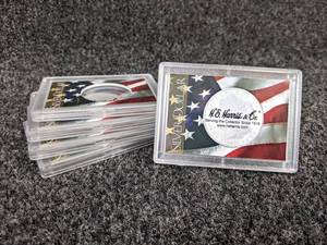 (5) Plastic Holders for Dollar Coins (Morgan and Peace Dollars) - NEW