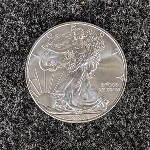2020 1oz .999 Fine Silver $1 American Eagle