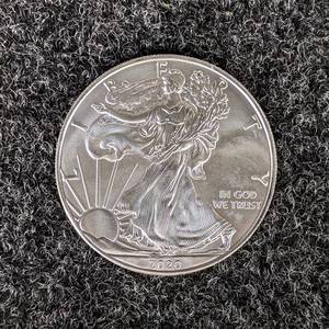 2020 1oz .999 Fine Silver $1 American Eagle