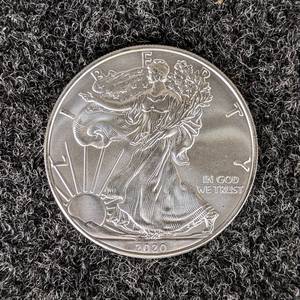 2020 1oz .999 Fine Silver $1 American Eagle