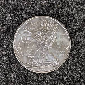 2020 1oz .999 Fine Silver $1 American Eagle