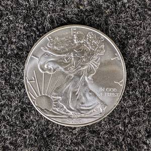2020 1oz .999 Fine Silver $1 American Eagle
