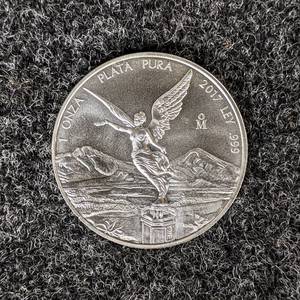 2017 Mexican Libertad 1oz .999 Silver