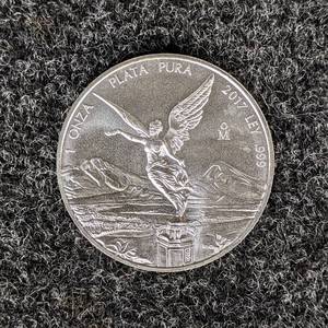 2017 Mexican Libertad 1oz .999 Silver