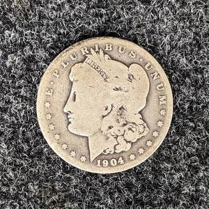 1904-S Morgan Silver Dollar
