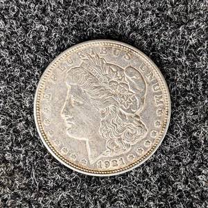 1921-D Morgan Silver Dollar (90% Silver)