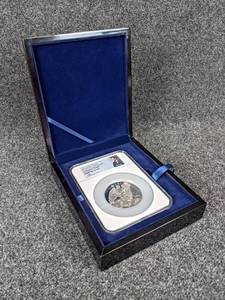 2020 5oz .999 Fine Silver Saint Gaudens Commemorative National Park Coin - Graded PF-69 Ultra Cameo