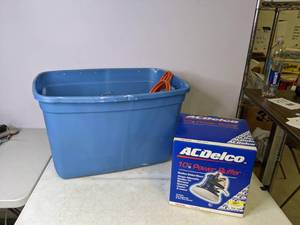 lot 162 image: Miscellaneous Tools ACDelco 10 Power Buffer, Jumper Cables and More - R