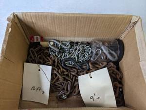 lot 164 image: Standard Chains with S-Hook - R