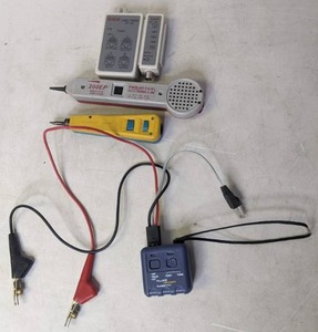 lot 233 image: Lot of Testers Cable Tester ST45, Progressive Electronics Inductive Amplifier, D814 Impact Tool and More - Z
