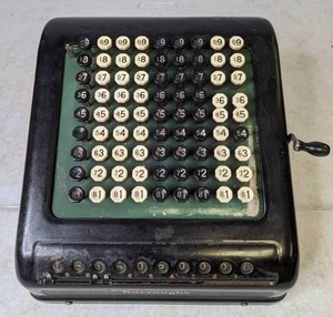 lot 267 image: Antique Burroughs Calculator - N