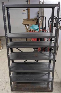 lot 272 image: Metal Shelving Unit for Garage or Workshop - N