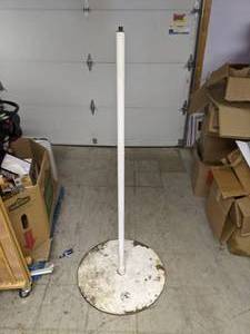 lot 337 image: Sign Post with Heavy Steel Base - Z