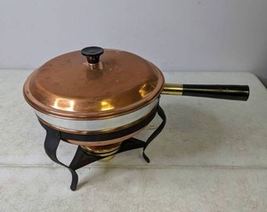 lot 291 image: Vintage ChafingWarming Dish - N