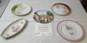 lot 279 image: Collection of 5 China Plates, Including Royal Doulton & German China - N