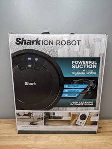 lot 5 image: Brand New Shark ION Robot Vacuum Wi-Fi Google Assistant Multi-Surface Cleaning Carpets Hard Floors - T