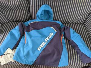 lot 6 image: Brand New Polaris Snowmobile OEM Mens Medium TECH54 Switchback Jacket - W