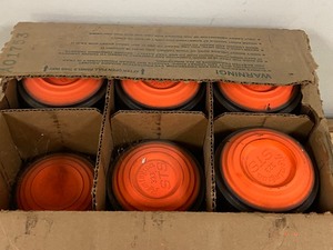 lot 257 image: Near-Full Box Of Remington STS Clay Targets -- No Shipping Availabe For This Lot