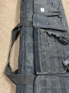 lot 273 image: Guide Gear Soft-Shelled Double-Rifle Backpack Style Gun Case With Mag Pouches -- Good Condition