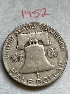 (1) Franklin Half Dollar Coin