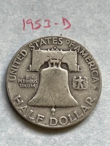 (1) Franklin Half Dollar Coin