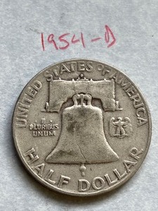 (1) Franklin Half Dollar Coin