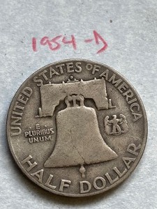 (1) Franklin Half Dollar Coin