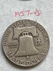 (1) Franklin Half Dollar Coin