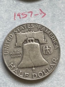(1) Franklin Half Dollar Coin