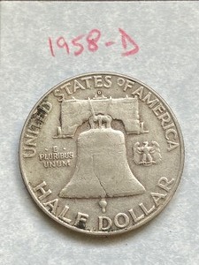 (1) Franklin Half Dollar Coin