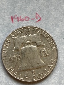 (1) Franklin Half Dollar Coin