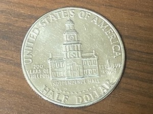 1776-1976 Bicentennial Kennedy Half Dollar (D-Mint Mark)