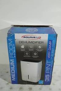 lot 6 image: Soleus Air 35 Pint Dehumidifier - Unused, but Damaged