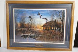 lot 25 image: Passing Through Framed Art Print by Jim Hansel - 61109980