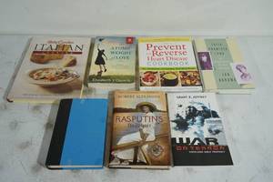 lot 186 image: Assorted Books - Cooking, War on Terror, Rasputins Daughter